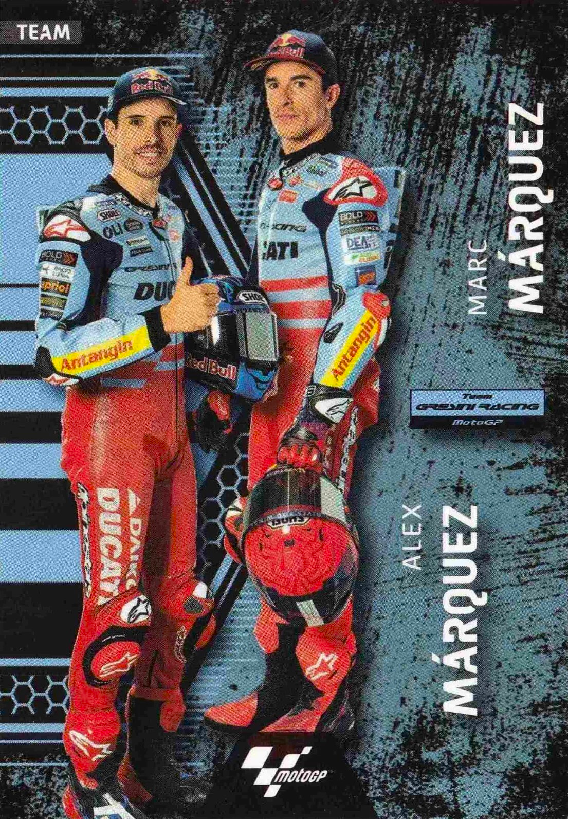 Álex Márquez y Marc Márquez - Team - MotoGP 2024 75th Anniversary