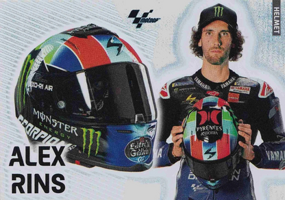 Álex Rins - Helmet - MotoGP 2024 75th Anniversary