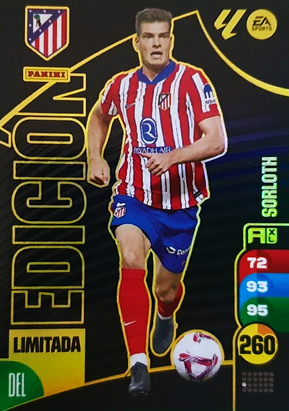 Alexander Sørloth - Edición Limitada - Adrenalyn XL LaLiga 24/25