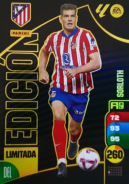Alexander Sørloth - Edición Limitada - Adrenalyn XL LaLiga 24/25