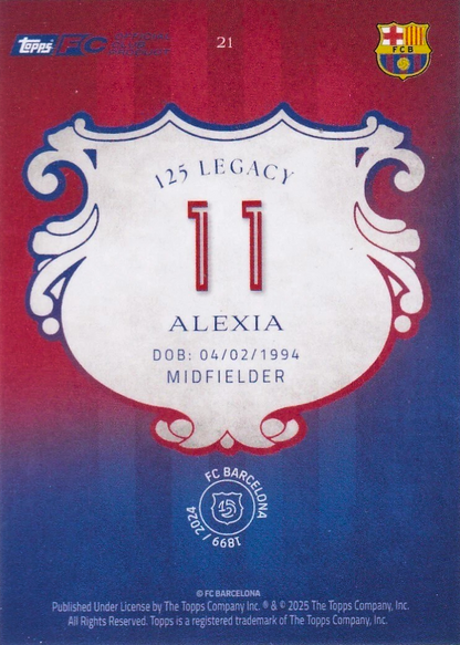 Alexia Putellas - 125 aniversario Barcelona