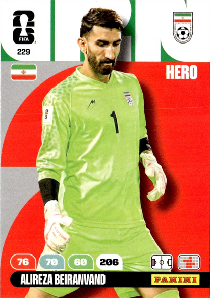 Alireza Beiranvand - Hero - Adrenalyn XL FIFA World Cup 2026