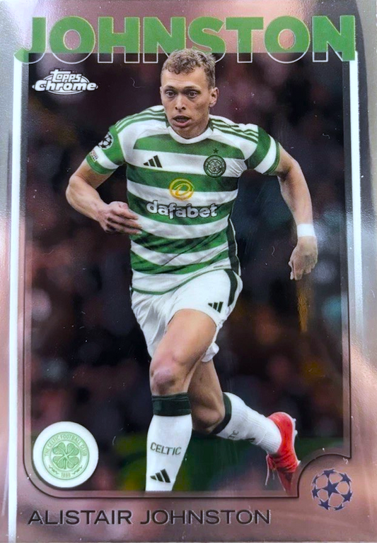 Alistair Johnston - Topps Chrome UEFA Club Competitions 24/25