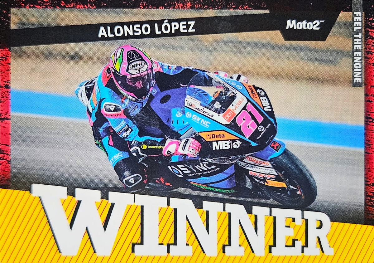 Alonso López - Winner - MotoGP 2024 75th Anniversary