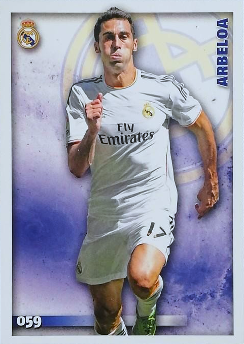 Álvaro Arbeloa - Las Fichas Quiz de la Liga 2015
