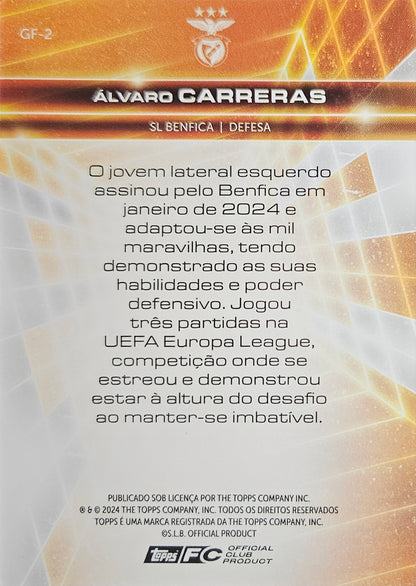 Álvaro Carreras (RC) - Golden Future - Fan Set Benfica 23/24