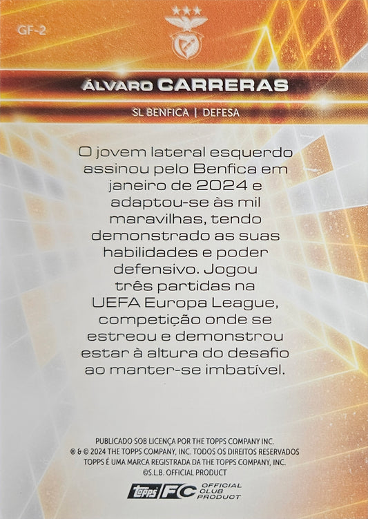 Álvaro Carreras (RC) - Golden Future - Fan Set Benfica 23/24