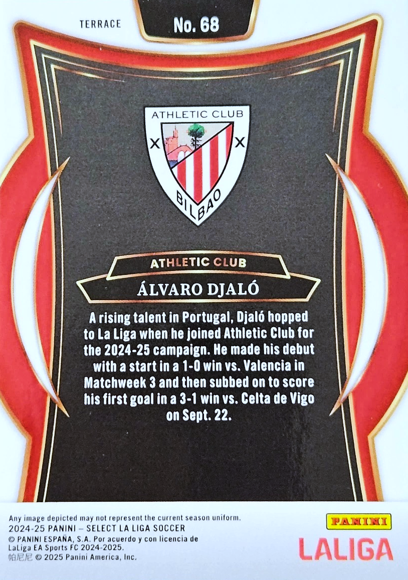 Álvaro Djaló (RC) - Terrace - Select LaLiga 24/25