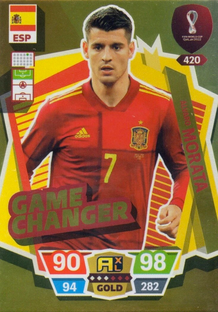 Álvaro Morata - Game Changer - Adrenalyn XL FIFA World Cup Qatar 2022