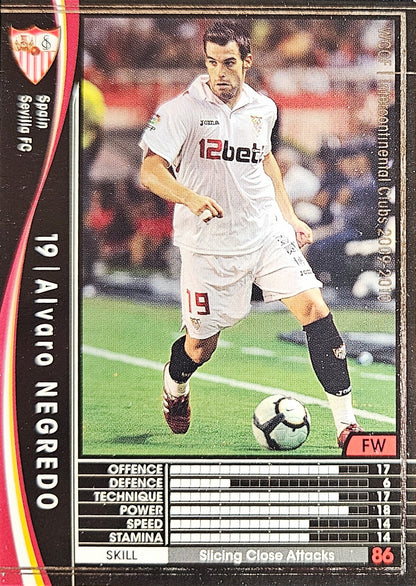 Álvaro Negredo - Intercontinental Clubs - WCCF 09/10