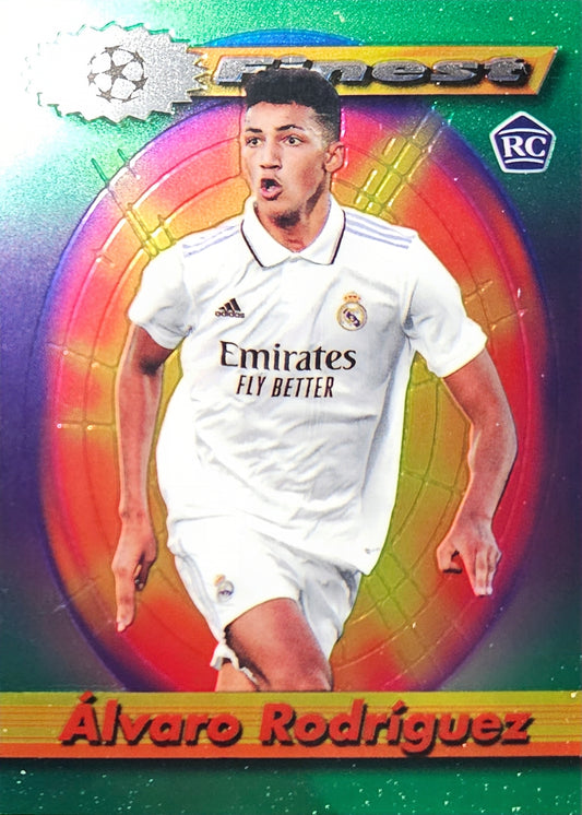 Álvaro Rodríguez (RC) - Topps Finest Flashbacks UEFA Club Competitions 22/23