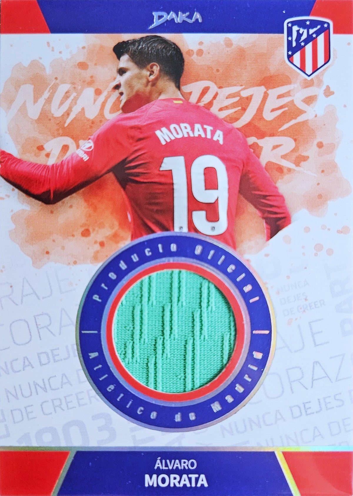 Álvaro Morata /40 - Parche - Daka Atlético Madrid 23/24