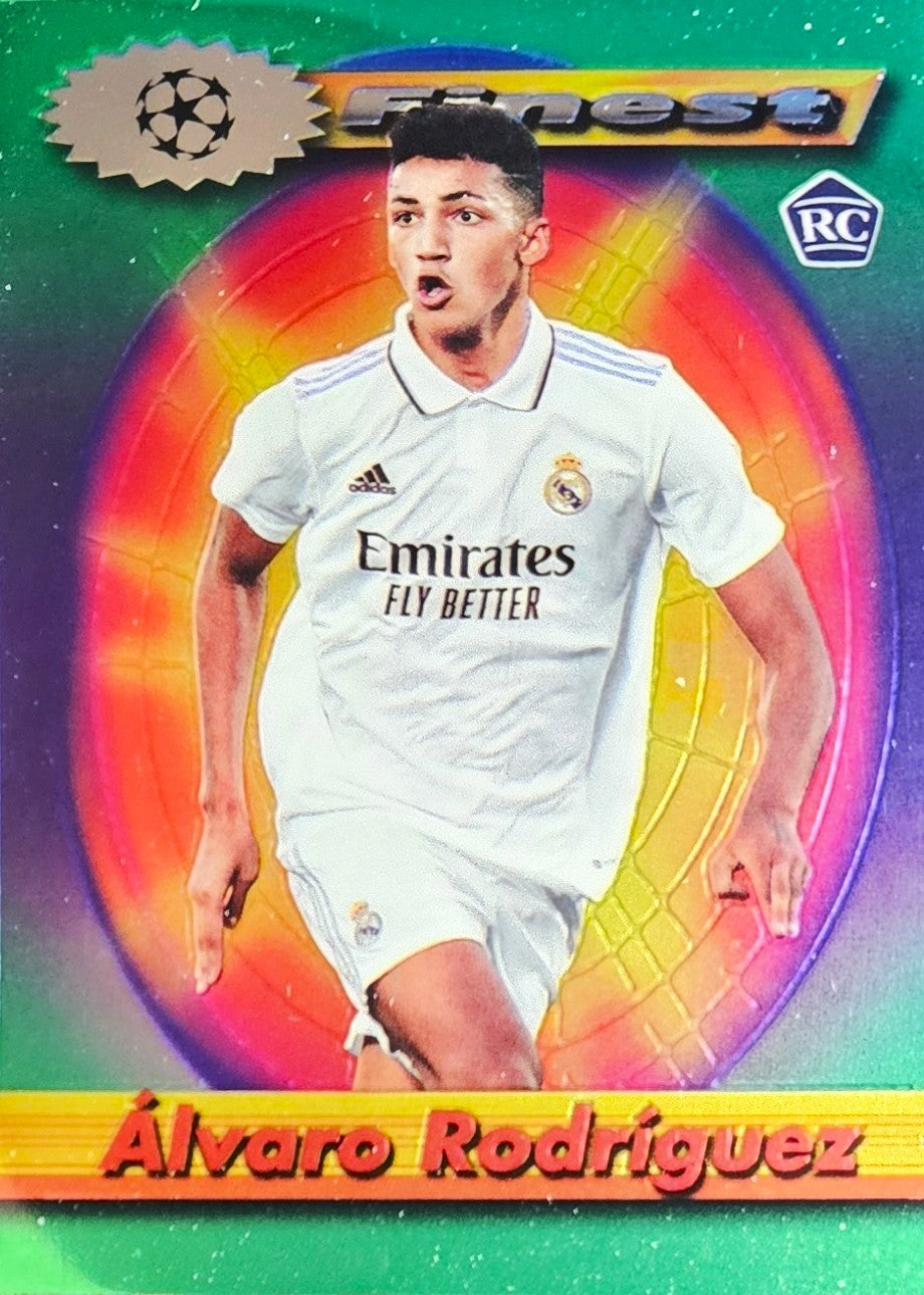 Álvaro Rodríguez (RC) - Topps Finest Flashbacks UEFA Club Competitions 22/23