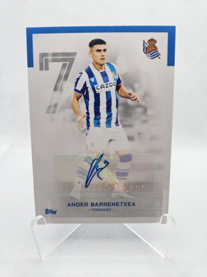 Ander Barrenetxea - Autógrafo original - Team Set Real Sociedad 22/23