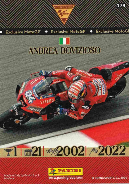 Andrea Dovizioso - Legends - MotoGP 2024 75th Anniversary