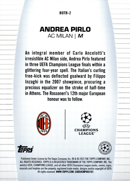Andrea Pirlo - Best of the best - UEFA Club Competitions 24/25