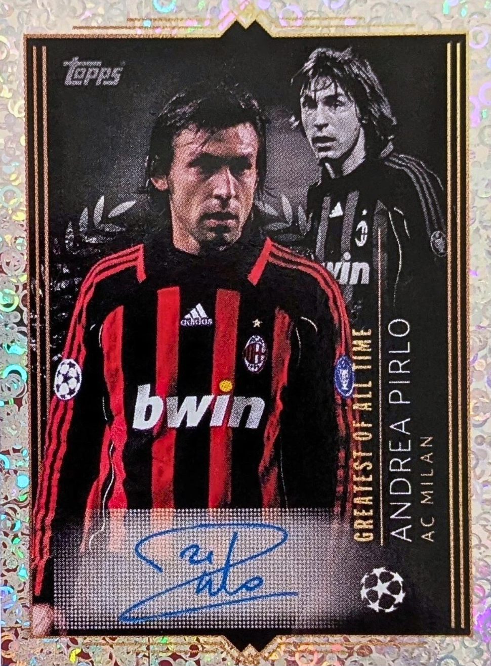 Andrea Pirlo - Greatest of All Time - UEFA Champions League Stickers 23/24