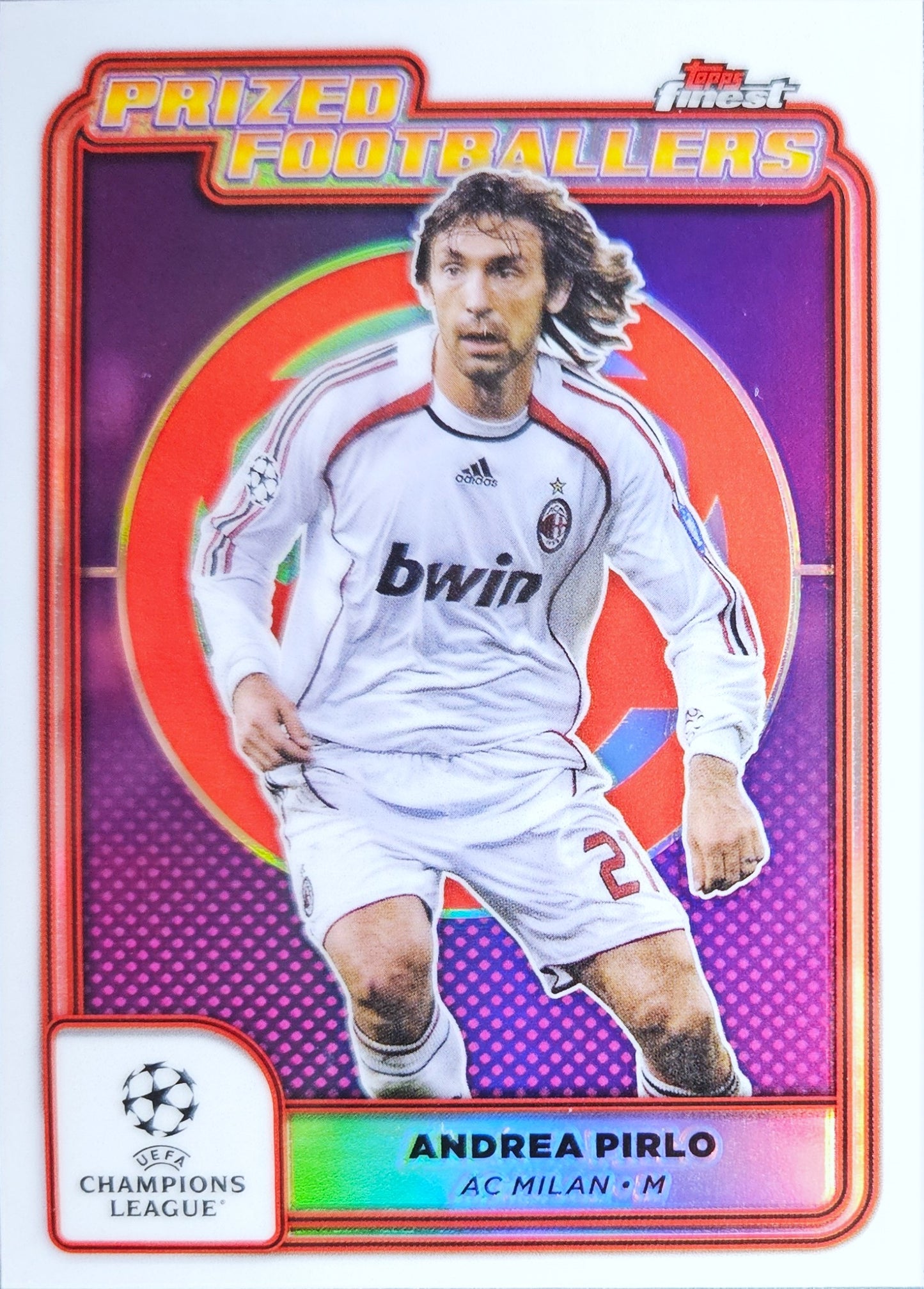Andrea Pirlo - Prized Footballers - Topps Finest UEFA Club Competitions 24/25