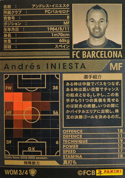 Andrés Iniesta - World Class OM - WCCF 12/13