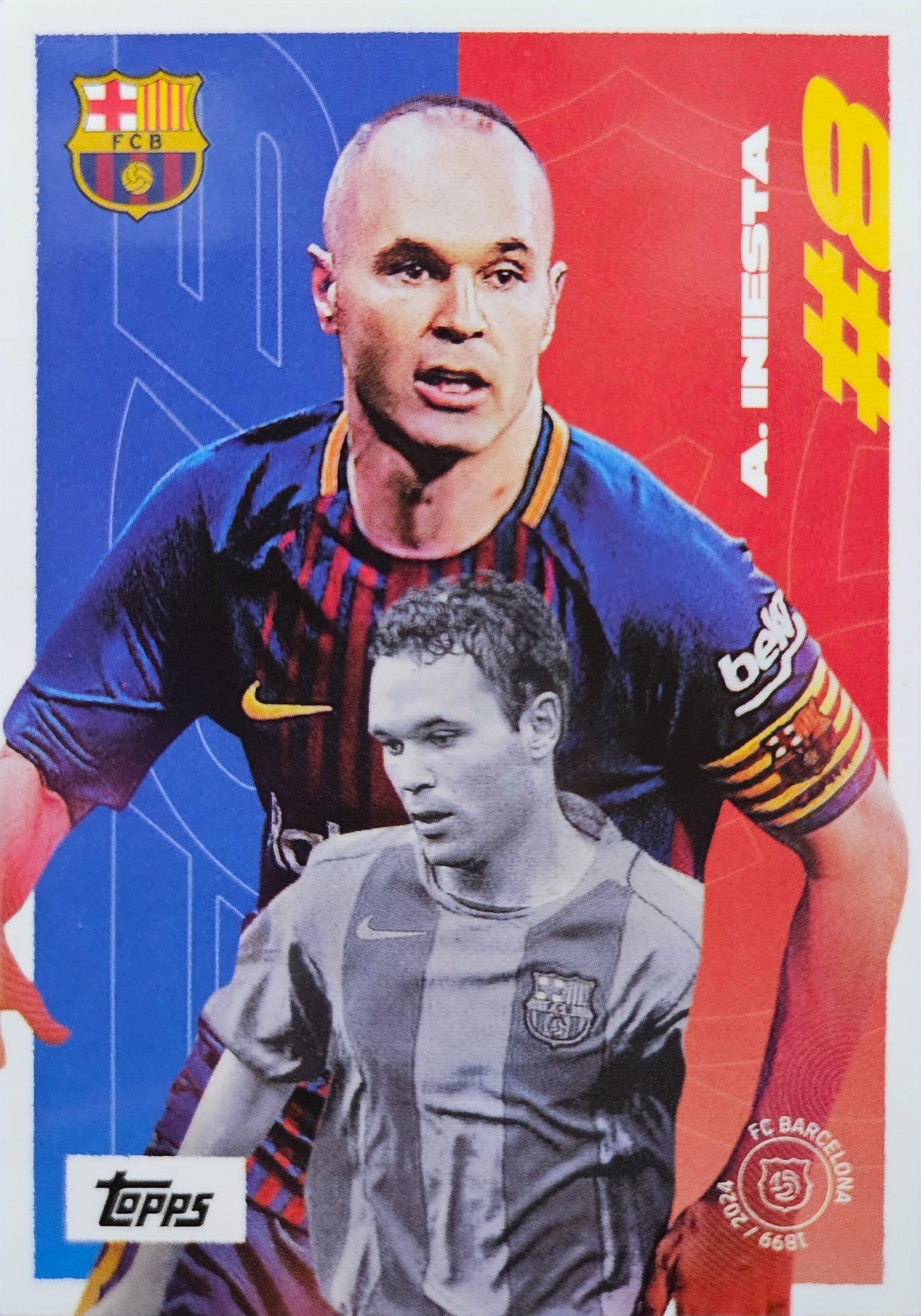 Andrés Iniesta - First Goal - Team Set Barcelona 24/25