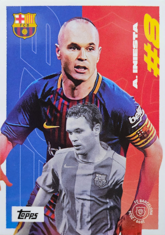 Andrés Iniesta - First Goal - Team Set Barcelona 24/25