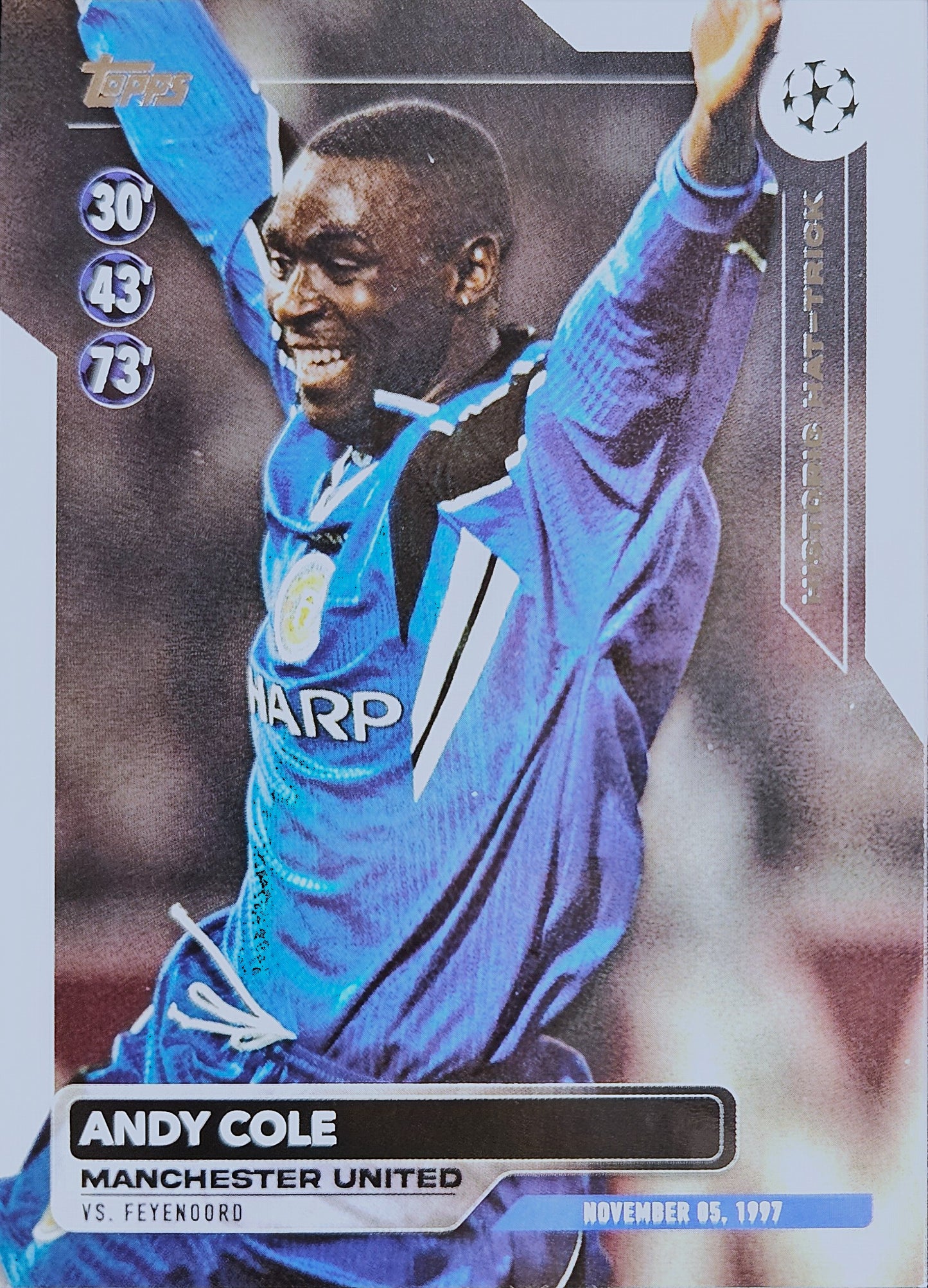 Andy Cole - Historic Hat-Trick - UEFA Club Competitions 23/24