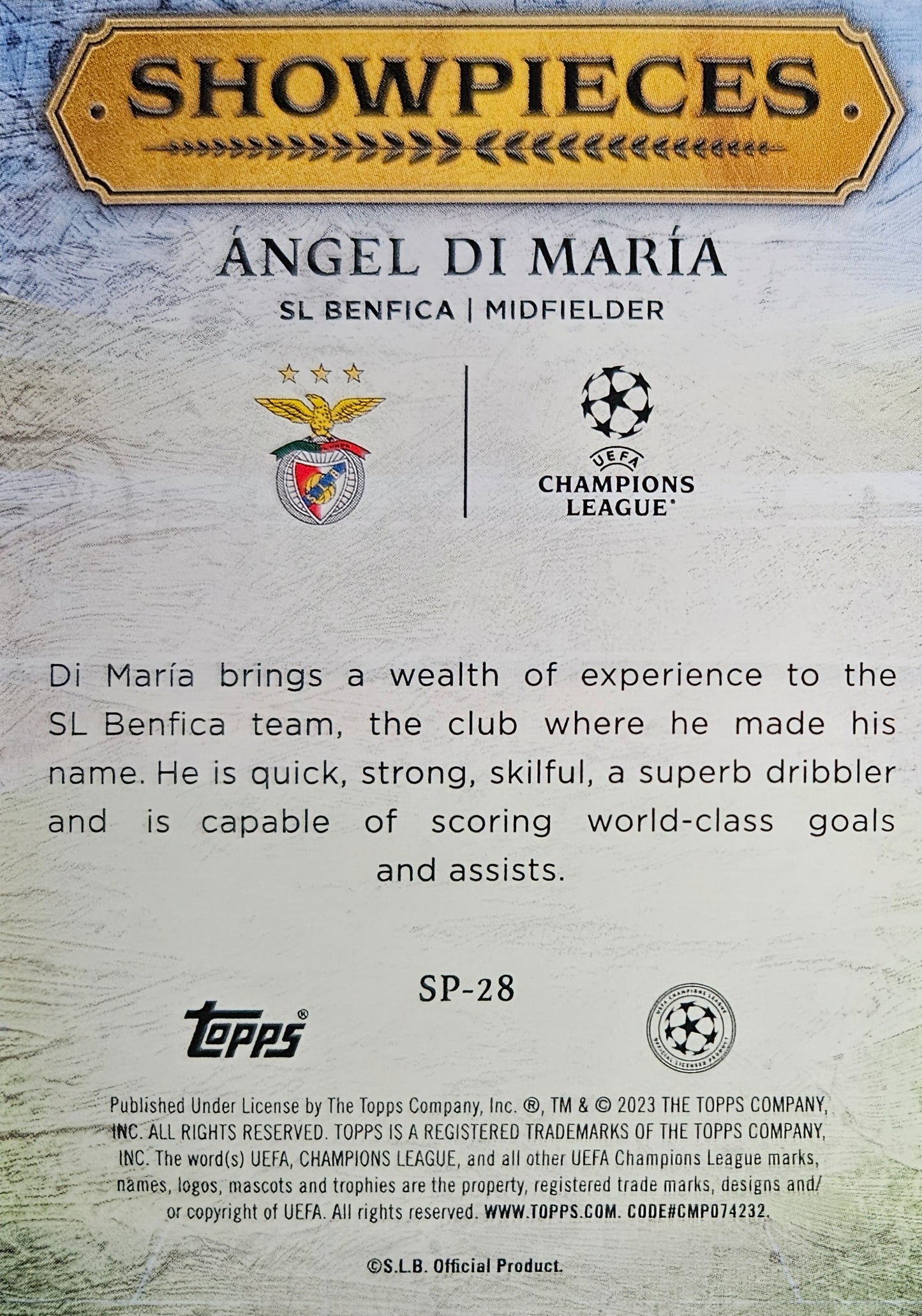 Ángel Di Maria - Showpieces - SuperStars 23/24