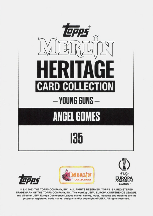 Angel Gomes - Young Guns - Merlin Heritage UEFA Club Competitions 23/24
