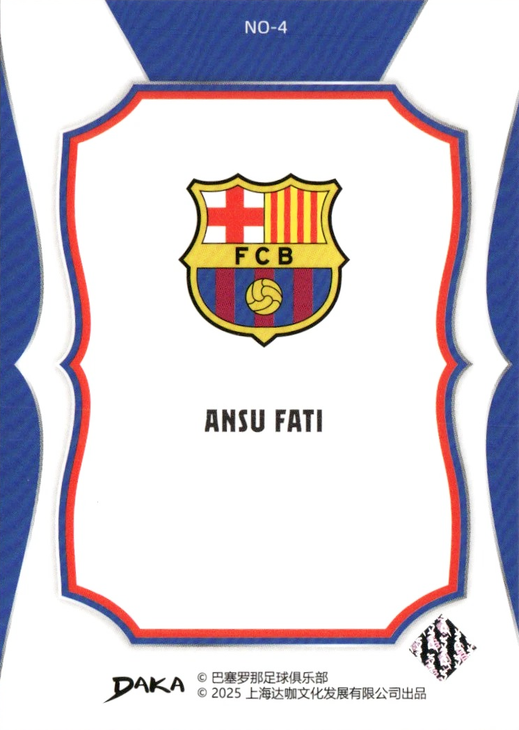 Ansu Fati - NO-4 - Top Audience Barcelona 24/25