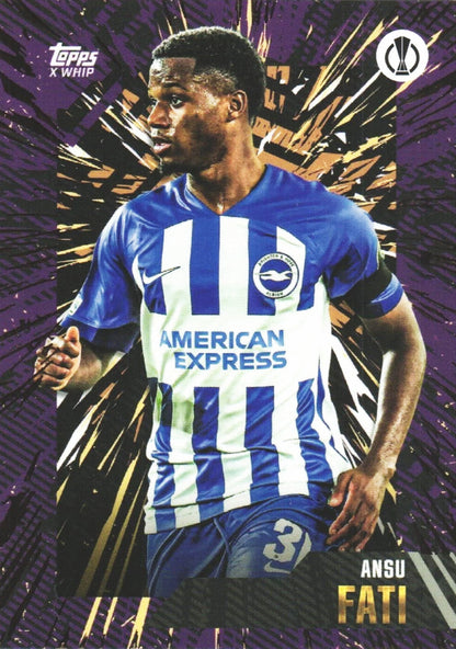 Ansu Fati - Topps Gold UEFA Club Competitions 23/24