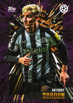 Anthony Gordon - Topps Gold UEFA Club Competitions 23/24