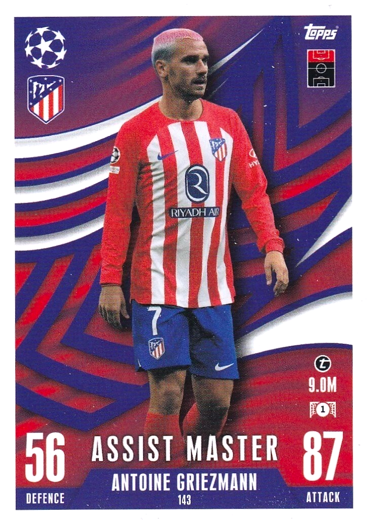 Antoine Griezmann - Assist Master - Match Attax UEFA Club Competitions 23/24
