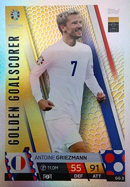 Antoine Griezmann - Golden Goalscorer - Match Attax EURO 2024 Germany