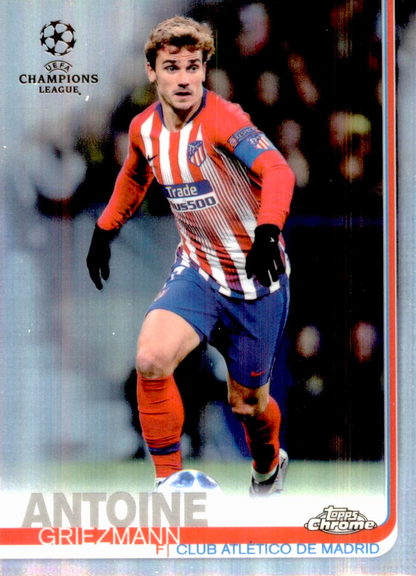 Antoine Griezmann - Refractor - Topps Chrome UEFA Club Competitions 18/19