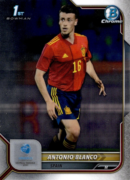 Antonio Blanco - 1st Bowman - Bowman Chrome UEFA Under 21 Championship Georgia y Romania 2023