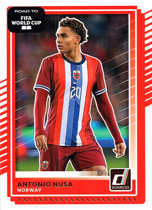 Antonio Nusa - Donruss Road to FIFA World Cup 26