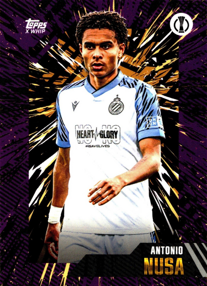Antonio Nusa - Topps Gold UEFA Club Competitions 23/24