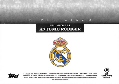 Antonio Rüdiger - Simplicidad UEFA Club Competitions 24/25