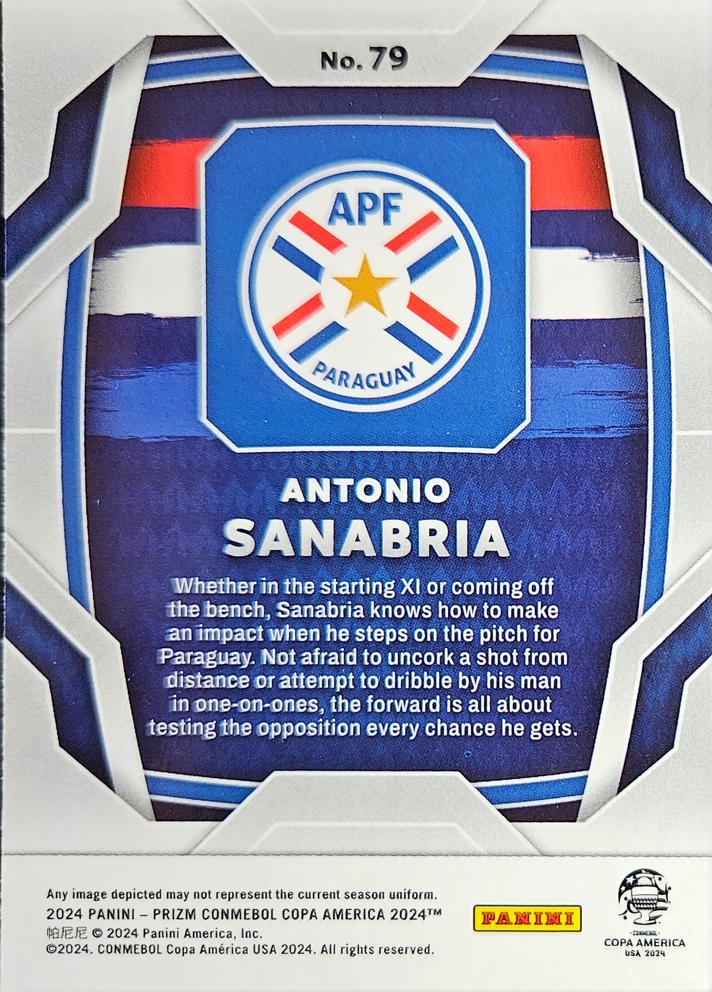 Antonio Sanabria - Prizm CONMEBOL Copa América 2024