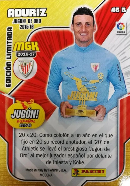 Aritz Aduriz - Jugón Español - Megacracks 16/17