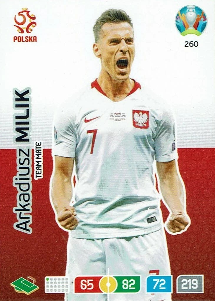 Arkadiusz Milik - Adrenalyn XL EURO 2020