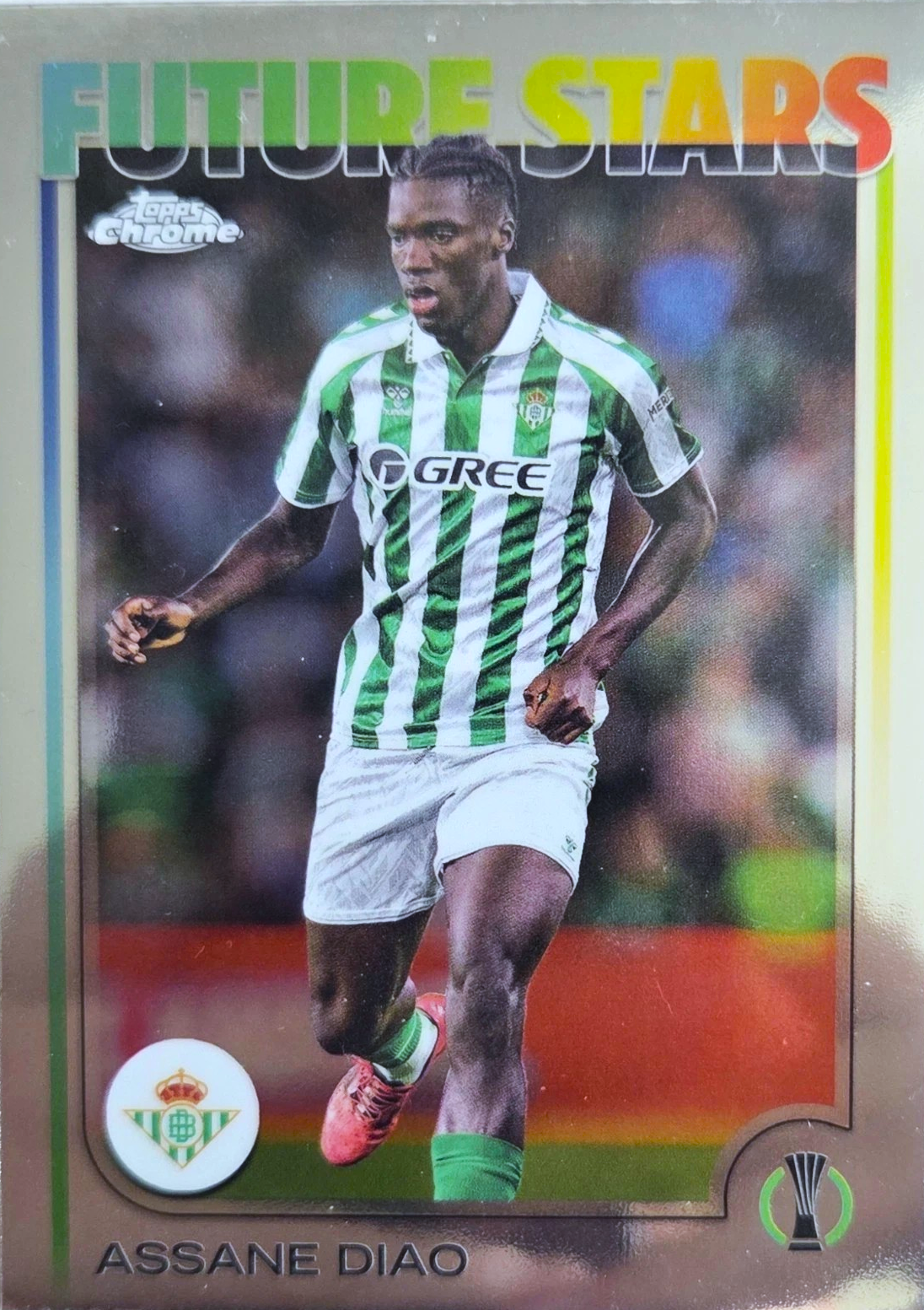 Assane Diao - Future Stars - Topps Chrome UEFA Club Competitions 24/25