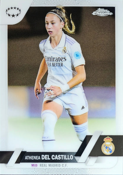 Athenea Del Castillo - Topps Chrome UEFA Women's Champions League 22/23