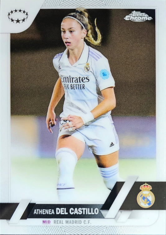 Athenea Del Castillo - Topps Chrome UEFA Women's Champions League 22/23