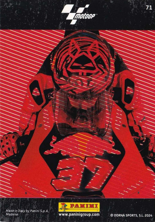 Augusto Fernández - Helmet - MotoGP 2024 75th Anniversary