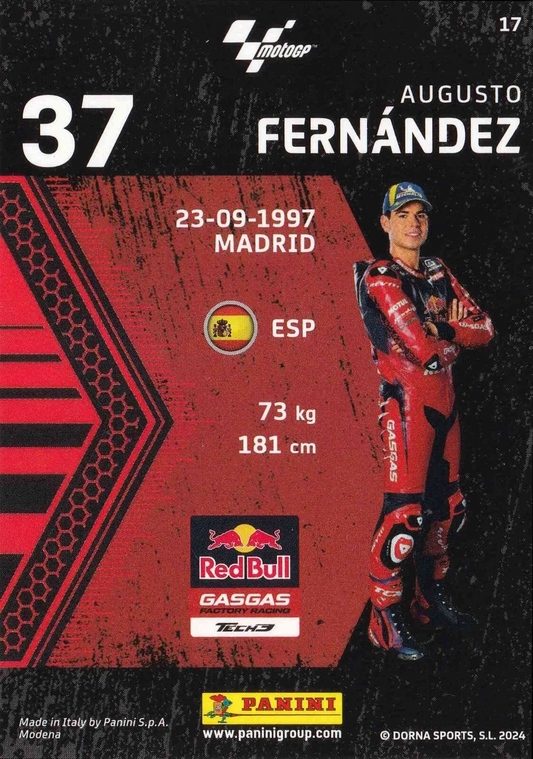 Augusto Fernández - Starting Grid - MotoGP 2024 75th Anniversary