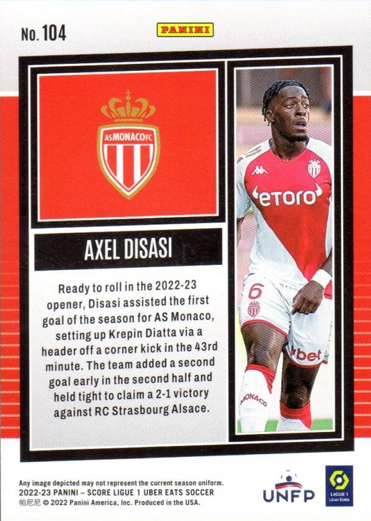 Axel Disasi (RC) - Score Ligue 1 22/23