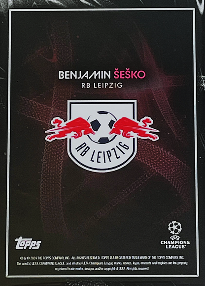 Benjamin Šeško - Football ADN - Knockout UEFA Champions League 23/24