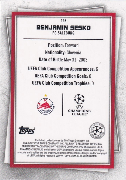 Benjamin Šeško - Common - SuperStars UEFA Club Competitions 22/23