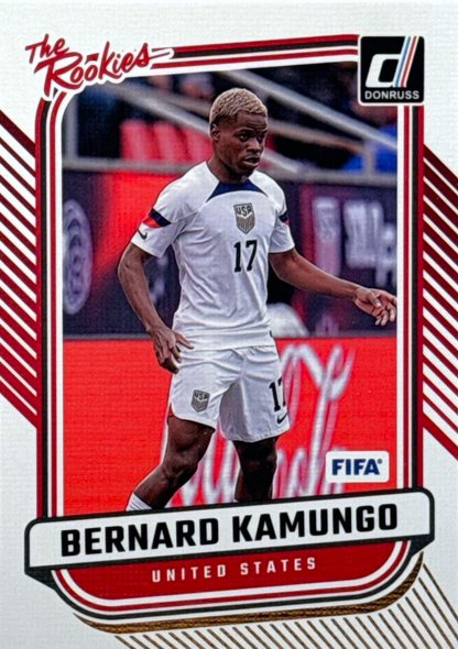 Bernard Kamungo (RC) - The Rookies - Donruss Soccer 24/25